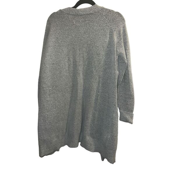 ✨Cotton On Light Gray Long Open Pocket Sz Large  Cardigan✨ - Picture 3 of 6